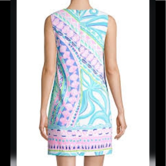 Lilly Pulitzer Narissa Stretch Shift Dress - Picture 8 of 8